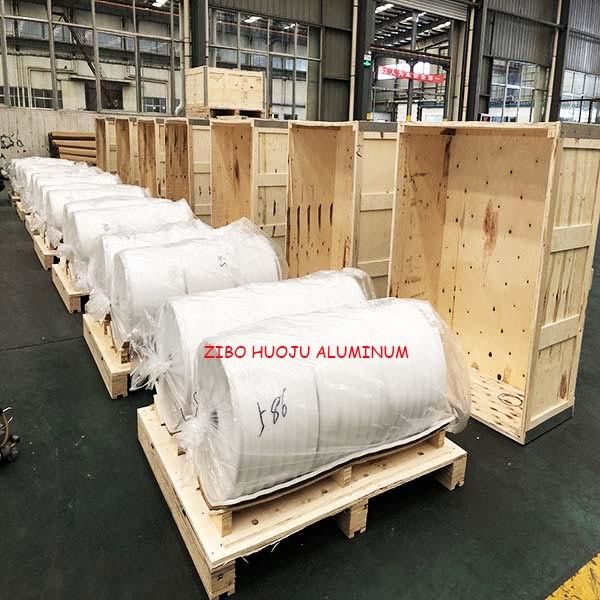 Silver Plain 1500mm Large Rolls Of Aluminum Foil